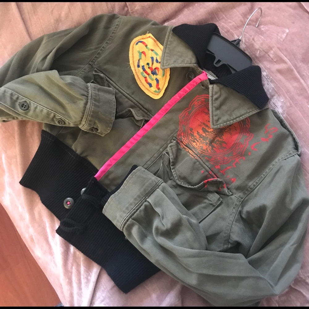 Fresh karma cropped jacket